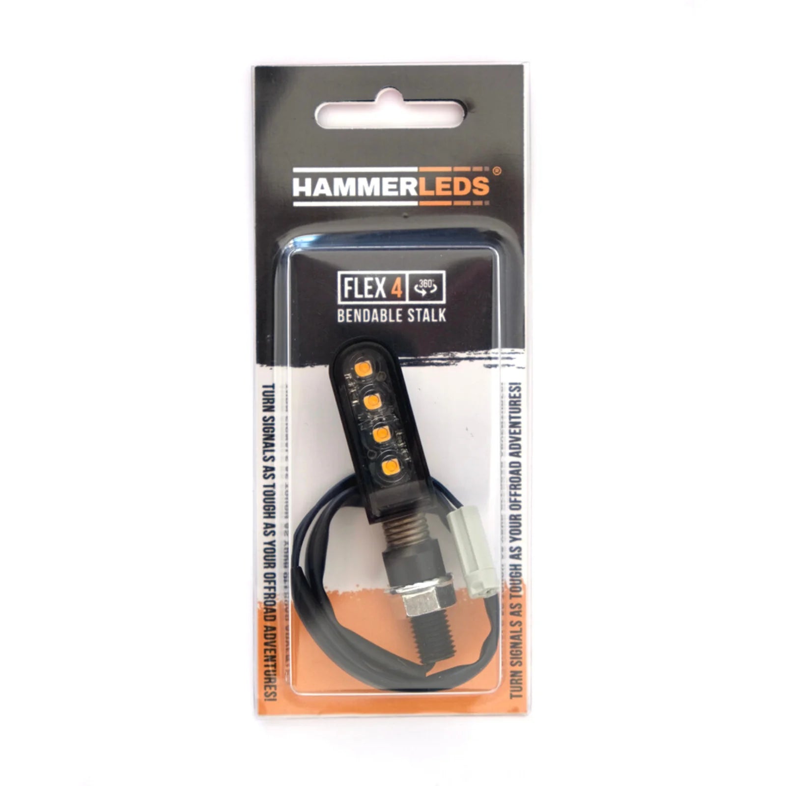 hana　0504 FLEX 4 - Honda Motorcycle LED Turn Signals - Front – North