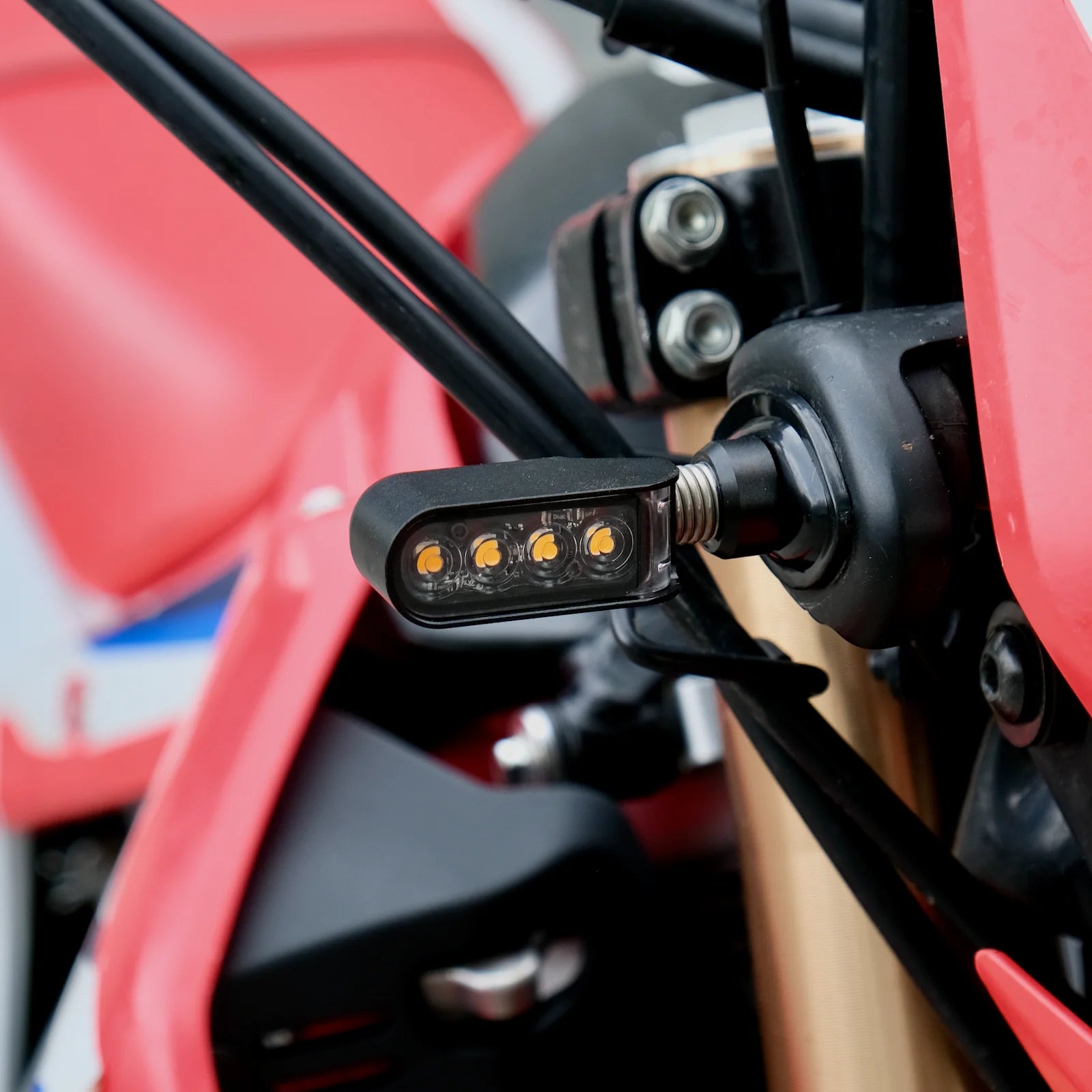 FLEX 4 - Honda Motorcycle LED Turn Signals - Front (Pair FLEX 4 - Honda Motorcycle LED Turn Signals - Front (Pair