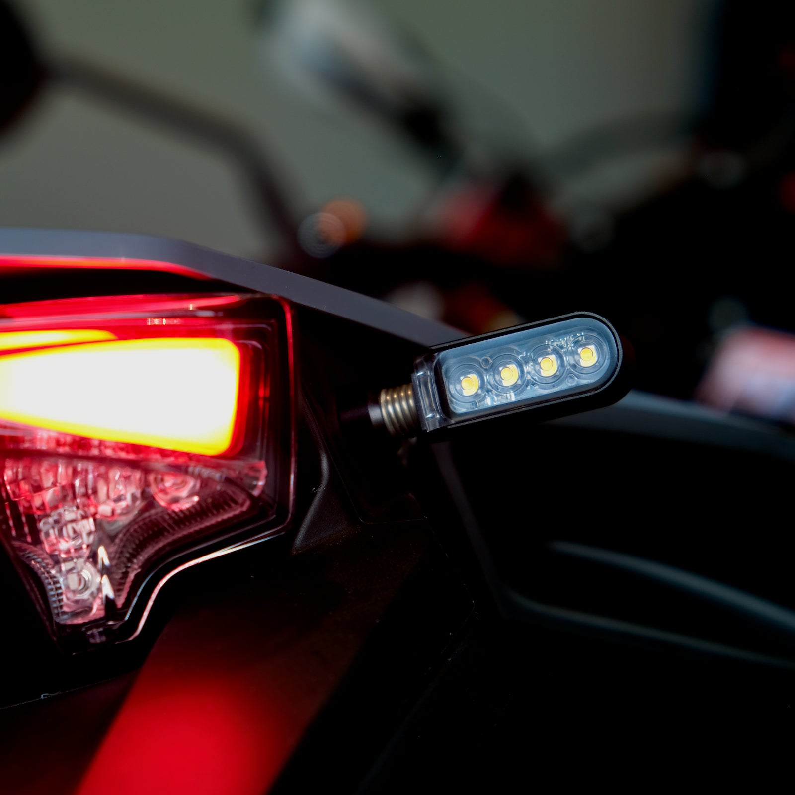 Flex 4 - LED Motorcycle Turn Signals - Full Kit